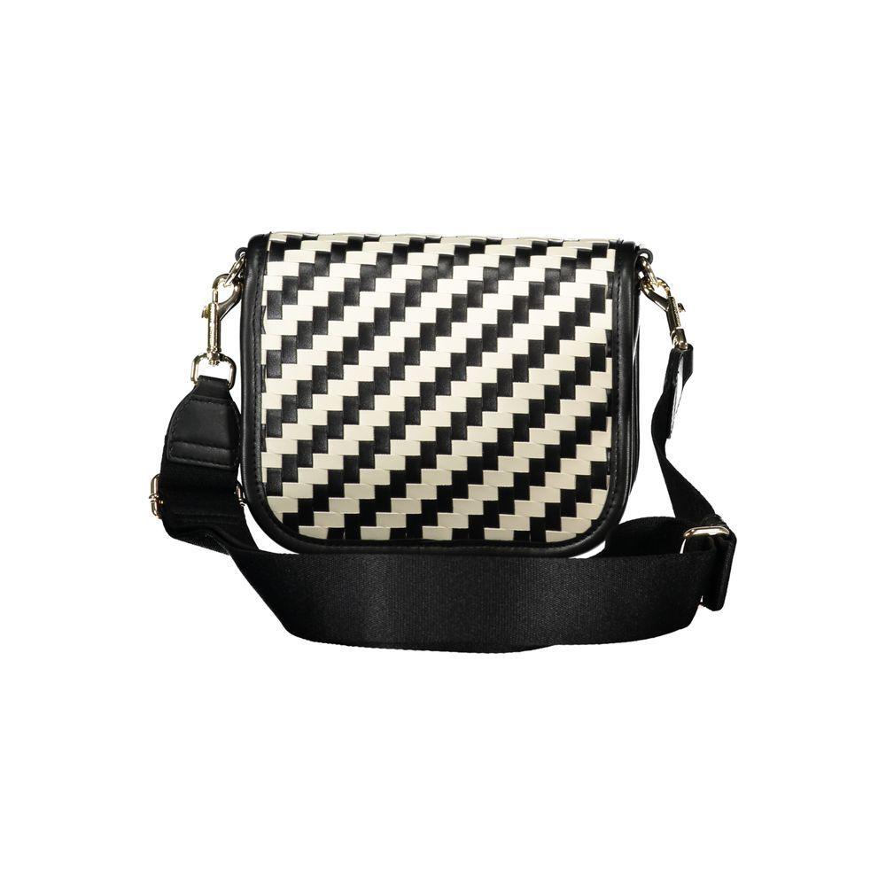 Tommy Hilfiger Black Polyester Handbag - Arichezz.store