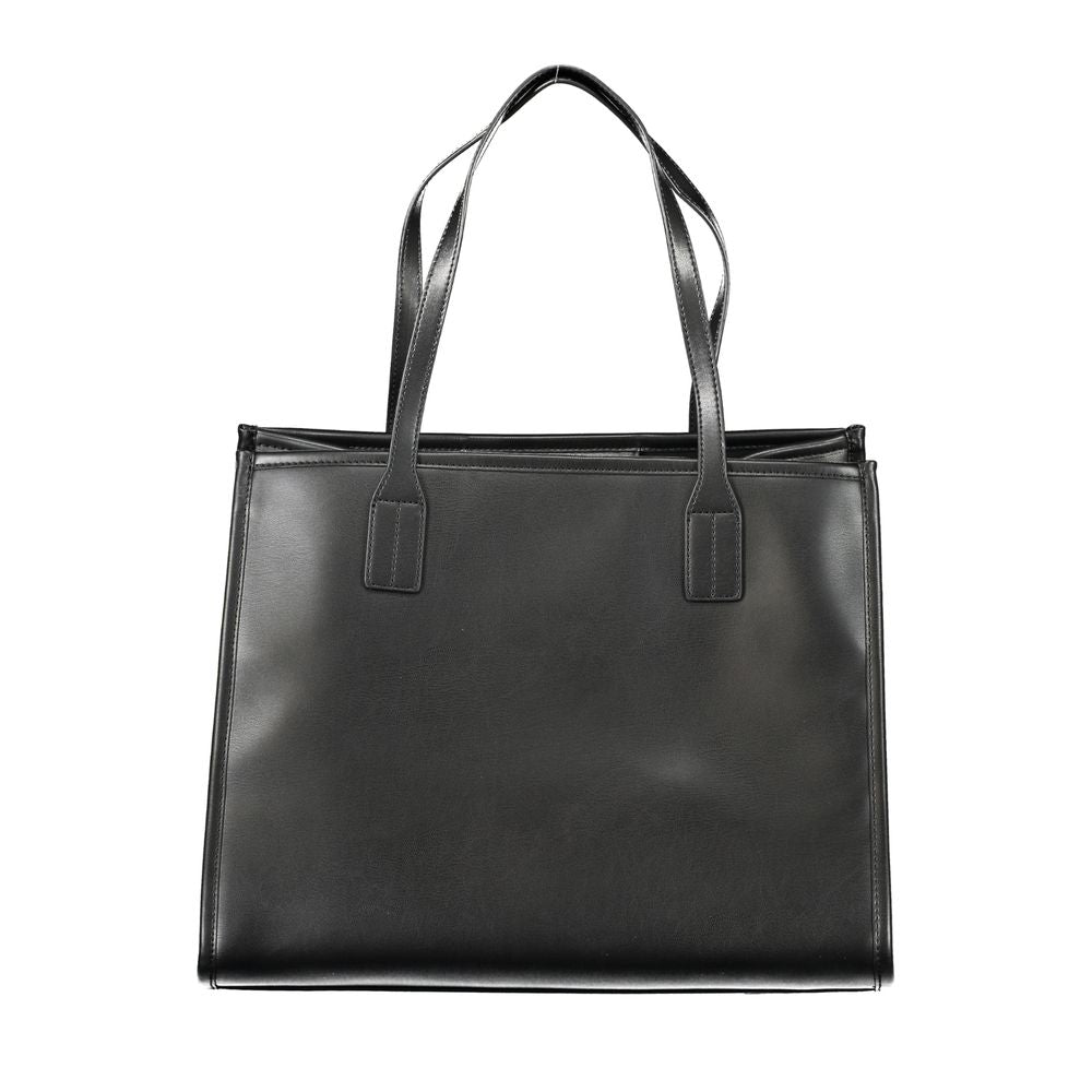 Tommy Hilfiger Black Polyethylene Handbag - Arichezz.store