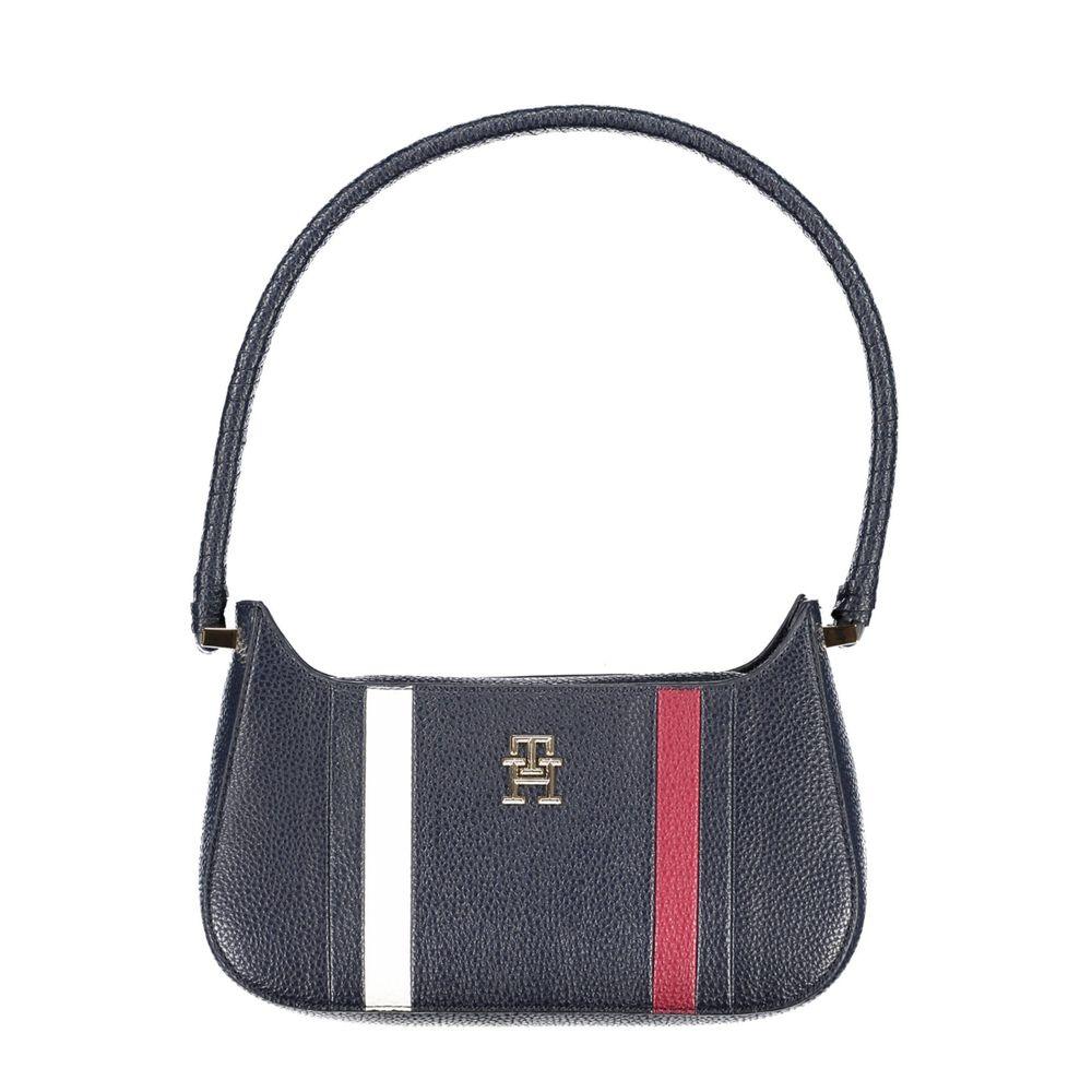 Tommy Hilfiger Blue Polyethylene Handbag - Arichezz.store