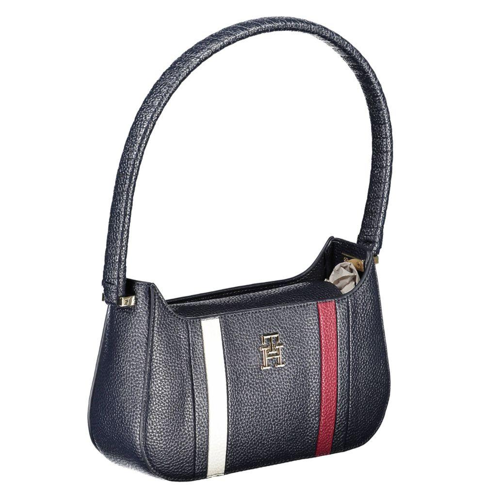 Tommy Hilfiger Blue Polyethylene Handbag - Arichezz.store