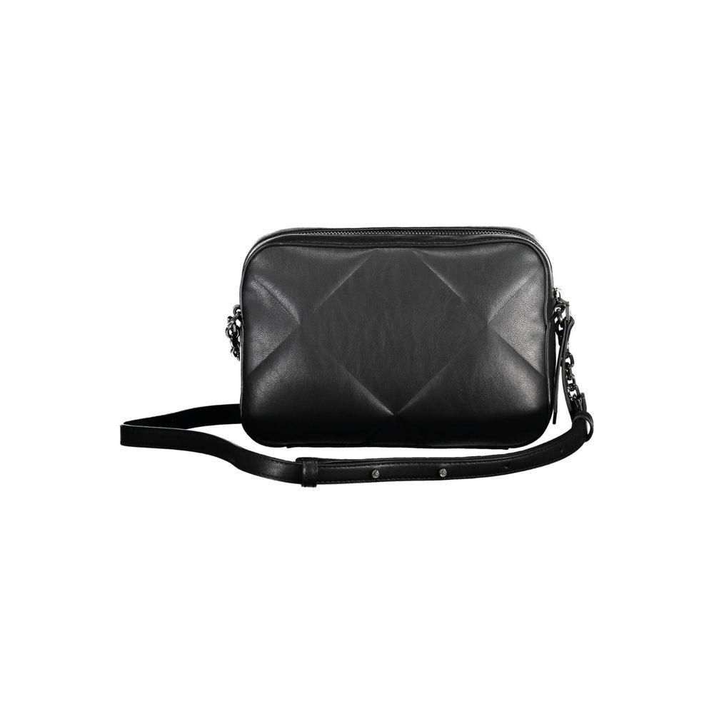 Calvin Klein Black Polyester Handbag - Arichezz.store