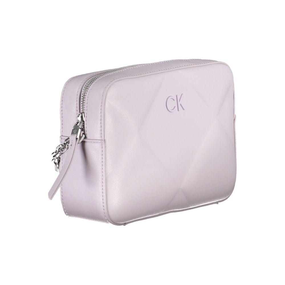 Calvin Klein Purple Polyester Handbag - Arichezz.store