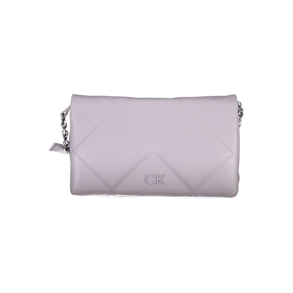 Calvin Klein Purple Polyester Handbag - Arichezz.store