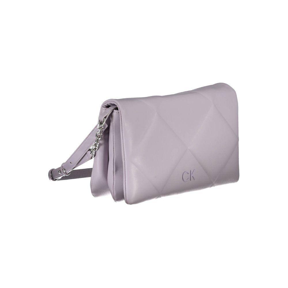 Calvin Klein Purple Polyester Handbag - Arichezz.store