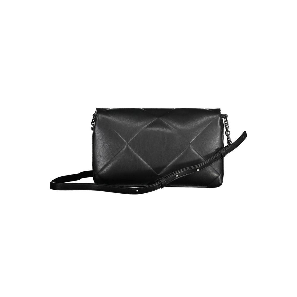 Calvin Klein Black Polyester Handbag - Arichezz.store