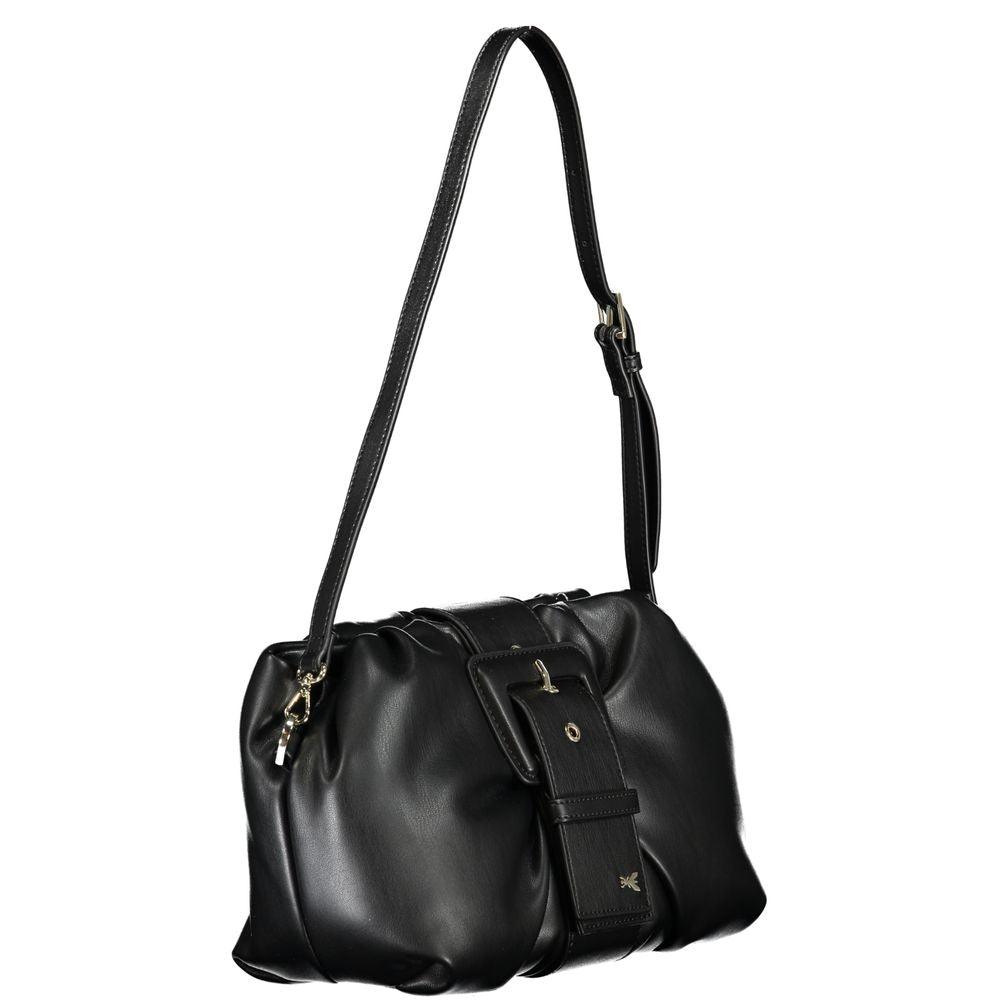 Patrizia Pepe Black Polyethylene Handbag - Arichezz.store