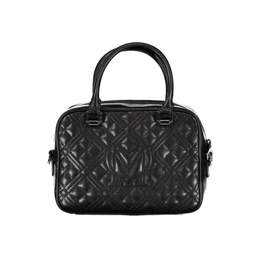 Love Moschino Black Polyethylene Handbag - Arichezz.store