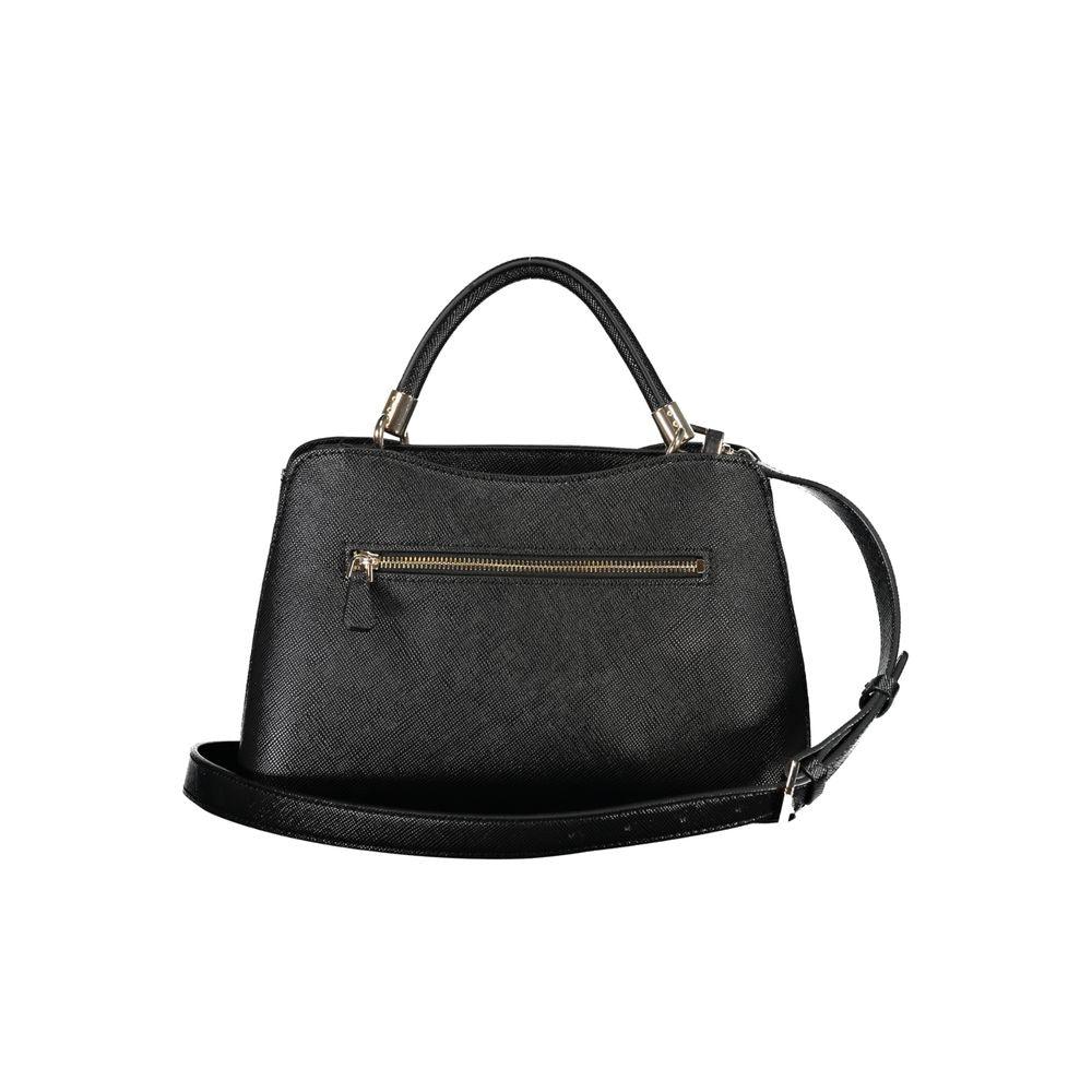 Guess Jeans Black Polyethylene Handbag - Arichezz.store