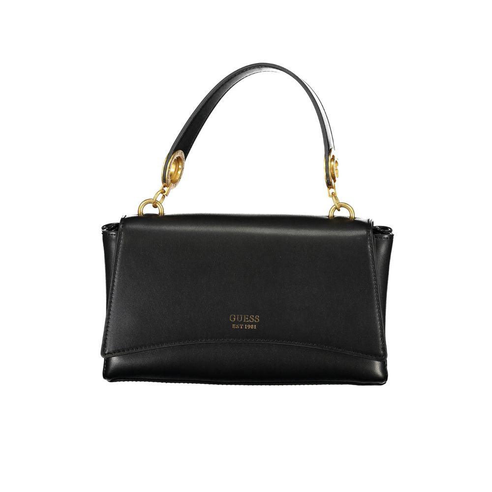 Guess Jeans Black Polyethylene Handbag - Arichezz.store