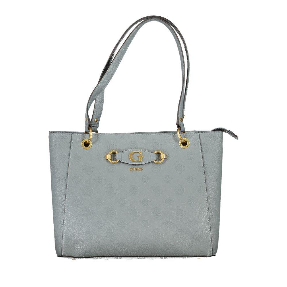 Guess Jeans Light Blue Polyethylene Handbag - Arichezz.store