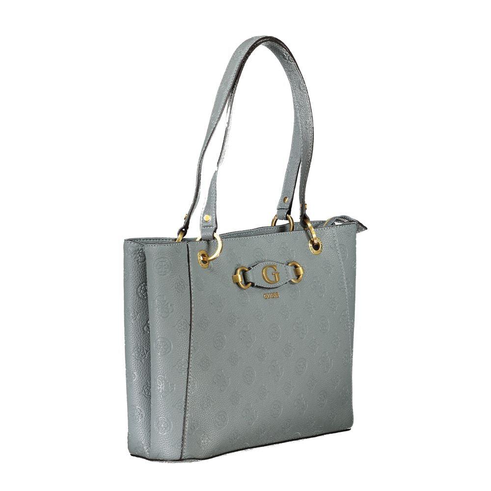 Guess Jeans Light Blue Polyethylene Handbag - Arichezz.store