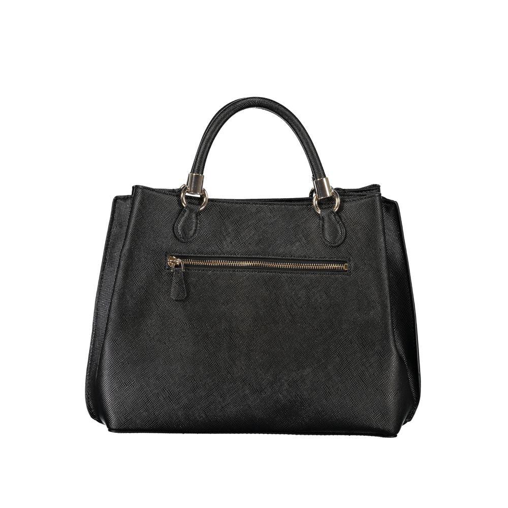 Guess Jeans Black Polyethylene Handbag - Arichezz.store