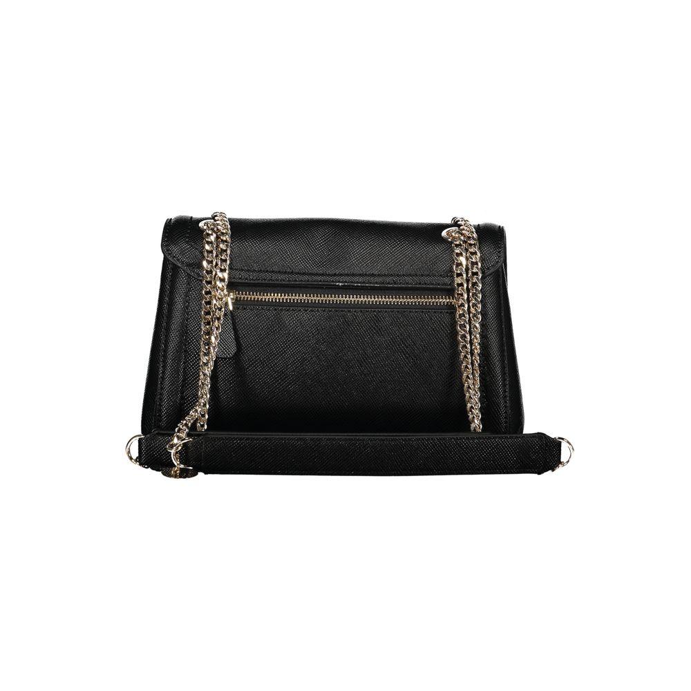 Guess Jeans Black Polyethylene Handbag - Arichezz.store