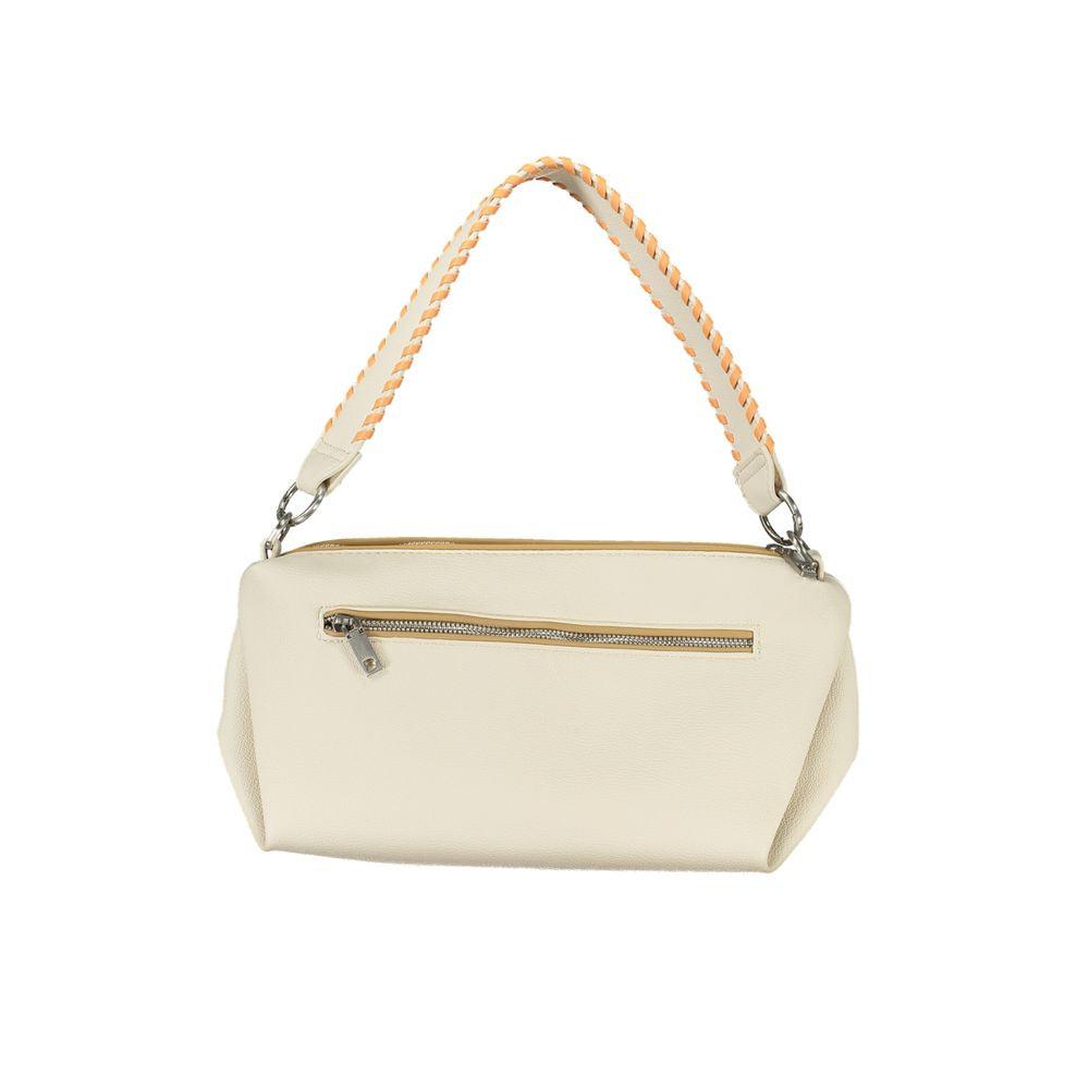 Desigual White Polyethylene Handbag - Arichezz.store