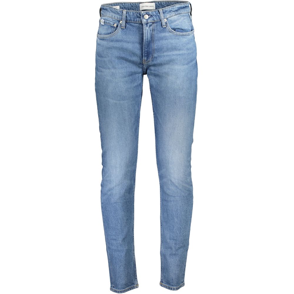 Calvin Klein Light Blue Cotton Jeans & Pant - Arichezz.store