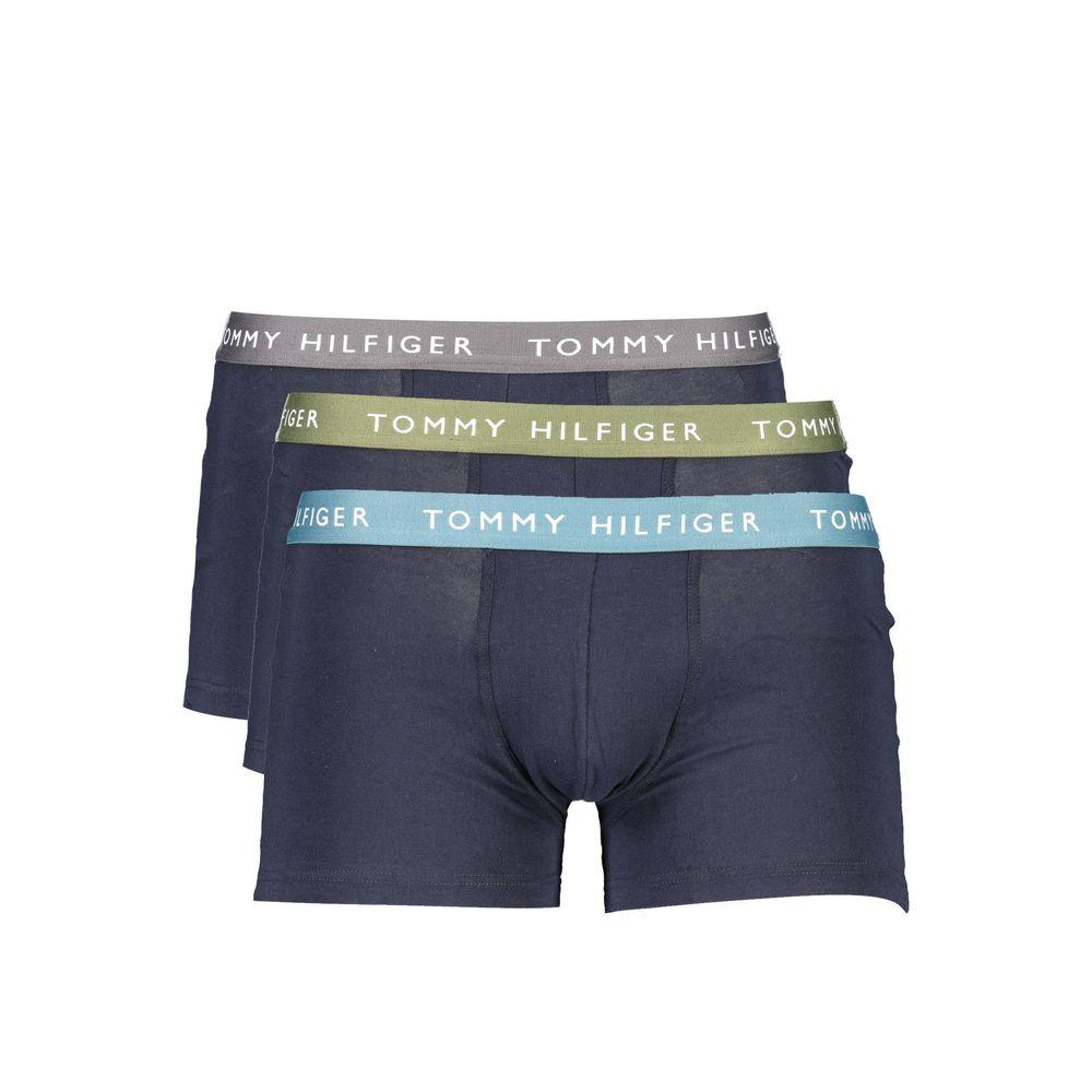 Tommy Hilfiger Blue Cotton Underwear - Arichezz.store