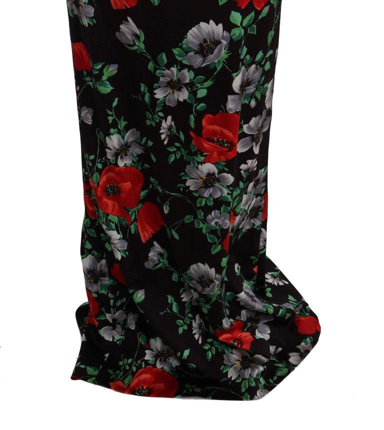 Dolce & Gabbana Elegant Floral Sheath Gown - Arichezz.store