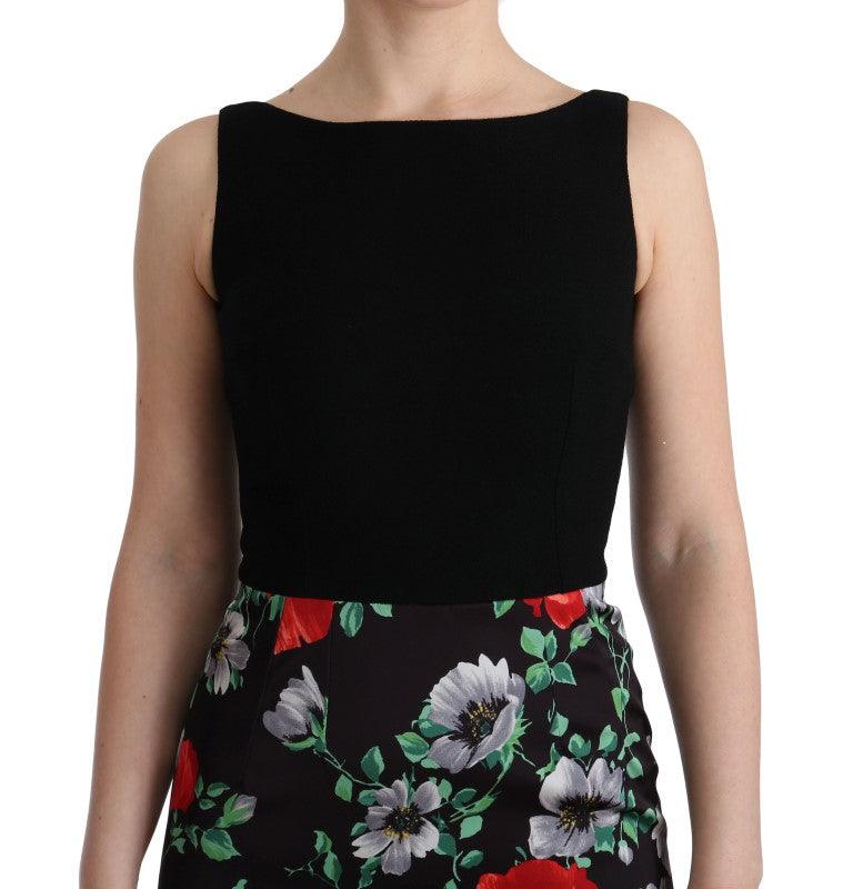 Dolce & Gabbana Elegant Floral Sheath Gown - Arichezz.store