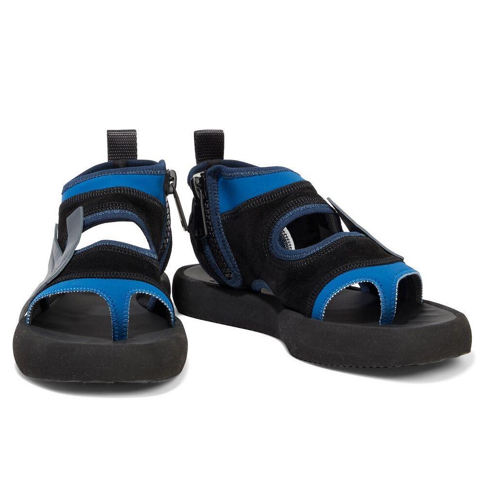 Off-White Blue Neoprene Women Sandal - Arichezz.store