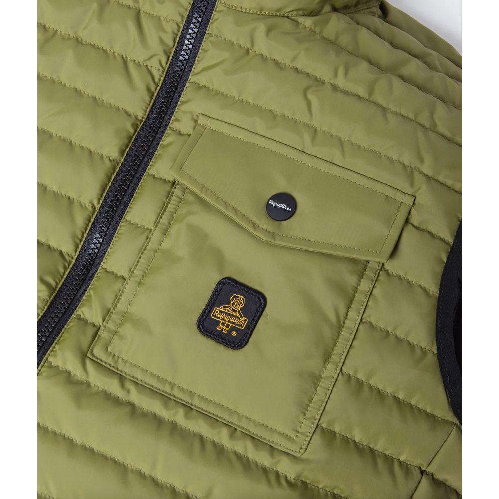 Refrigiwear Versatile Green Down Vest for Men - Arichezz.store