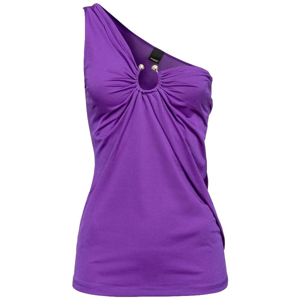 PINKO Purple Nylon Tops & T-Shirt - Arichezz.store