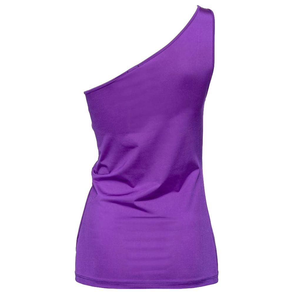 PINKO Purple Nylon Tops & T-Shirt - Arichezz.store