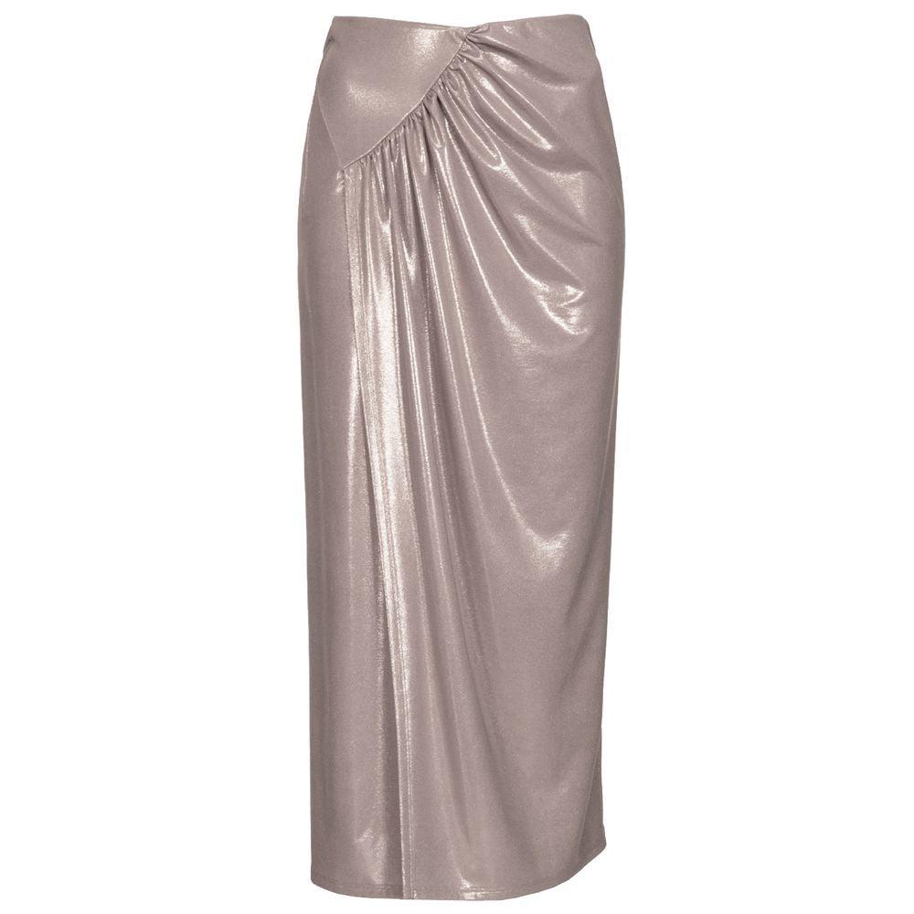 PINKO Beige Polyester Skirt - Arichezz.store