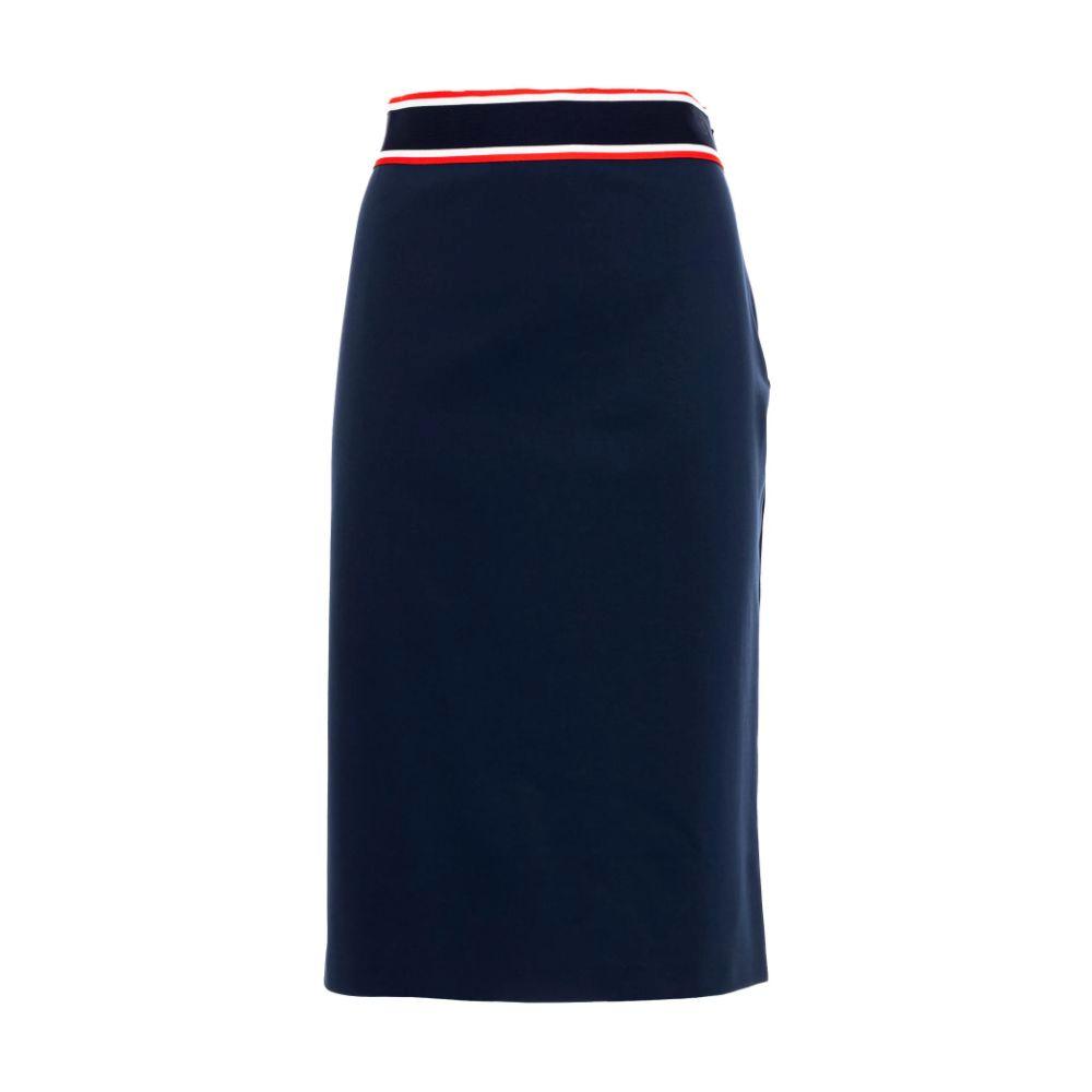 PINKO Blue Viscose Skirt - Arichezz.store