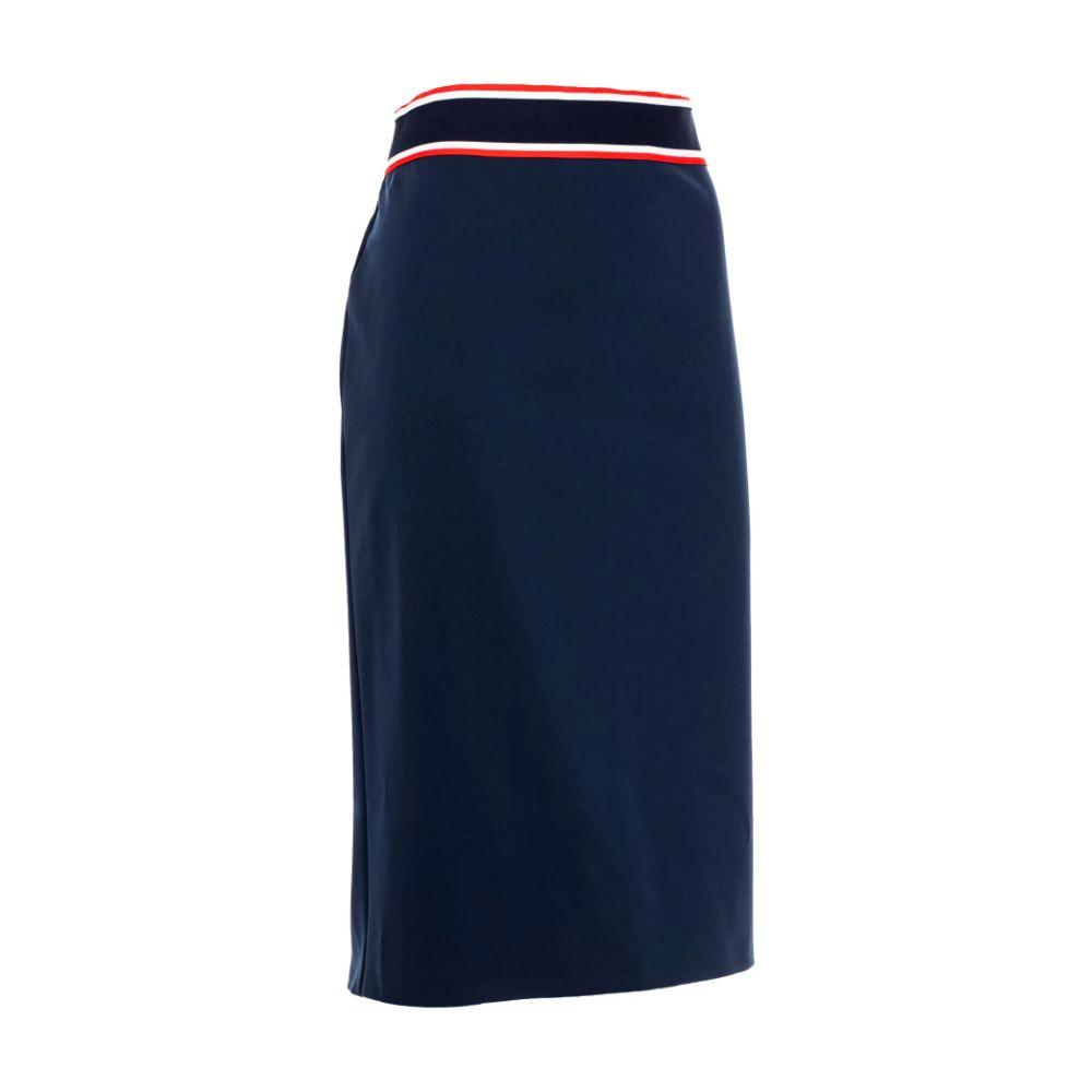 PINKO Blue Viscose Skirt - Arichezz.store