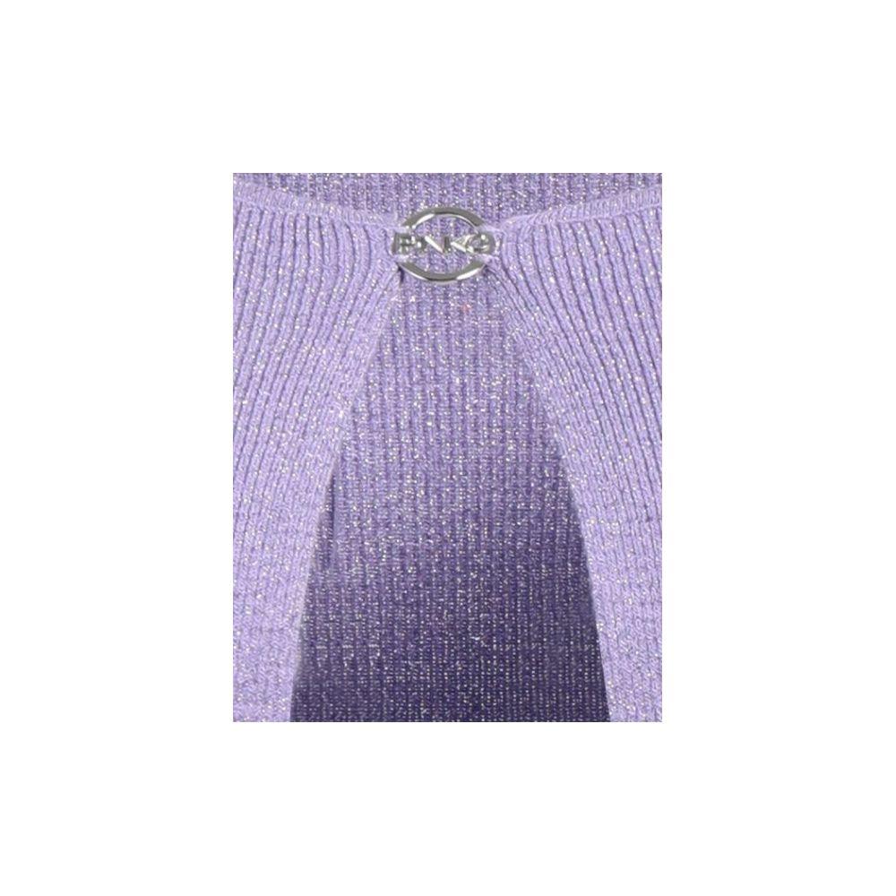 PINKO Purple Viscose Sweater - Arichezz.store