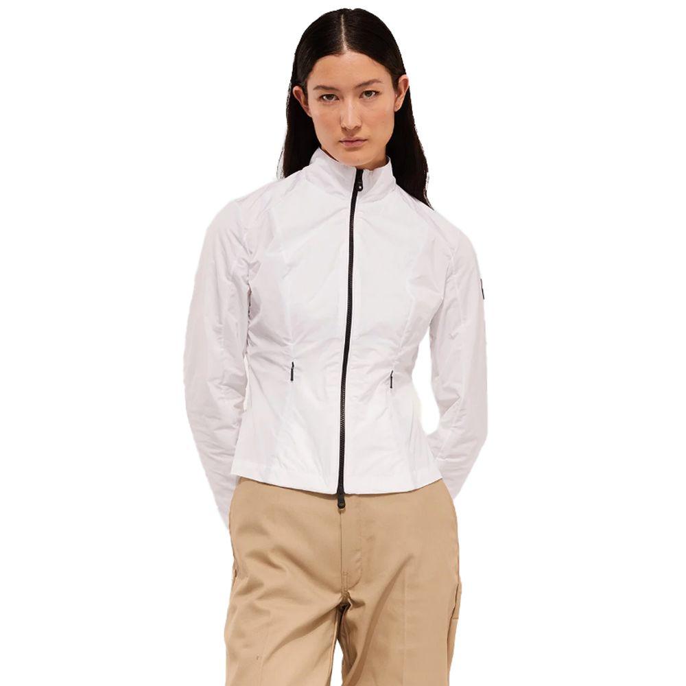 Refrigiwear Chic Windproof Jacket - White with Logo - Arichezz.store