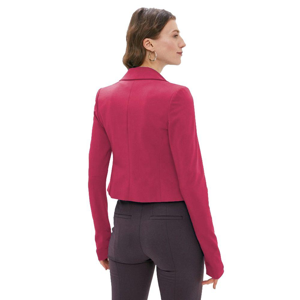 Patrizia Pepe Fuchsia Blazer Jacket - Arichezz.store