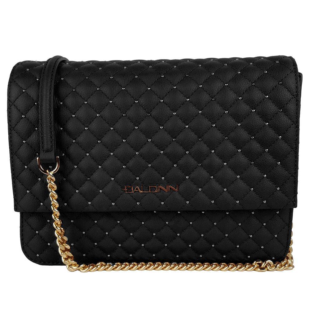 Baldinini Trend Elegant Quilted Calfskin Shoulder Bag - Arichezz.store