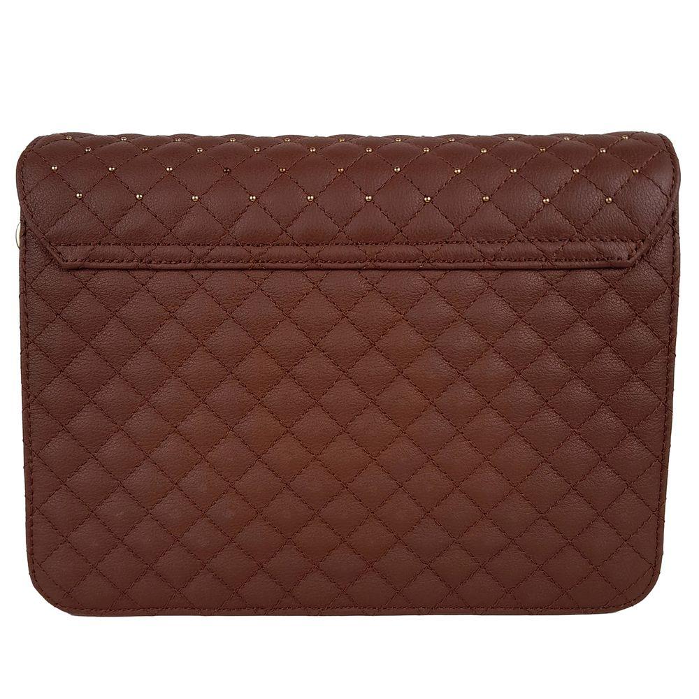 Baldinini Trend Chic Quilted Calfskin Shoulder Bag with Studs - Arichezz.store