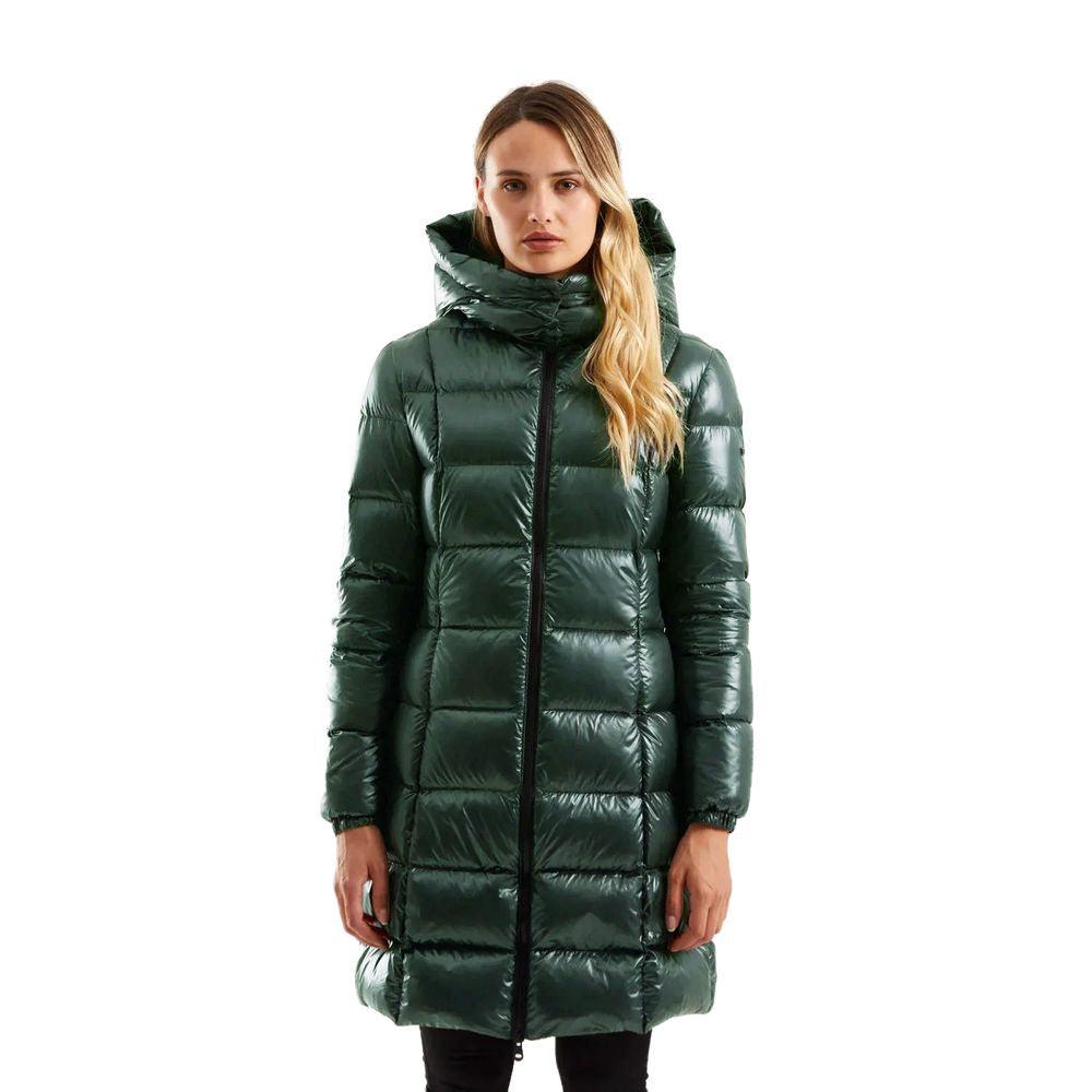 Refrigiwear Green Polyester Women's Down Jacket - Arichezz.store