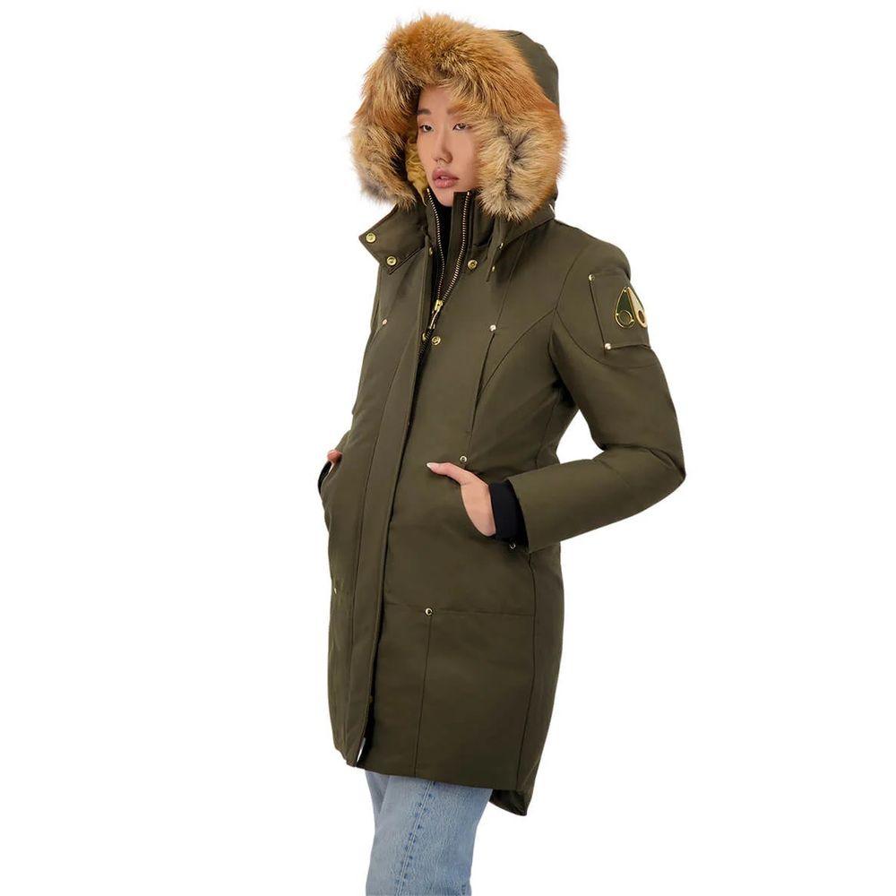 Moose Knuckles Army Cotton Women's Coat - Arichezz.store