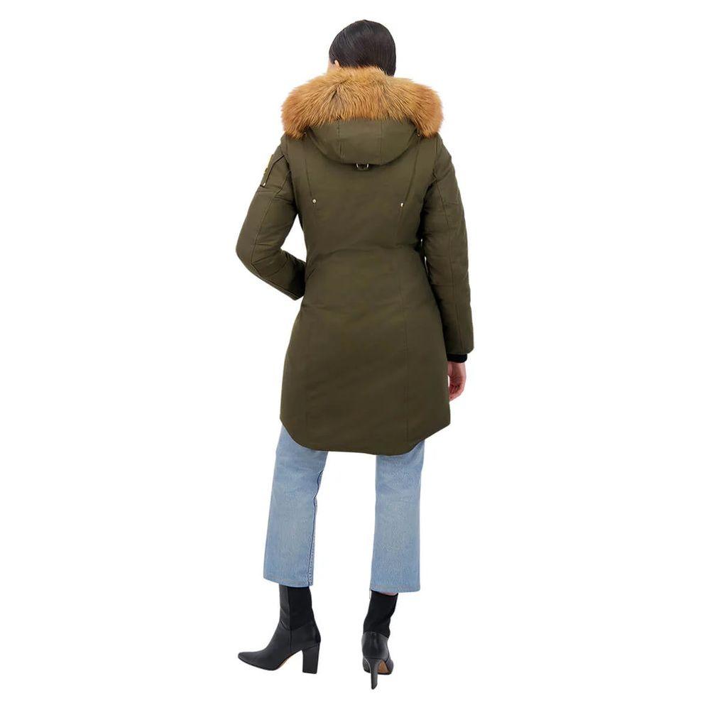 Moose Knuckles Army Cotton Women's Coat - Arichezz.store