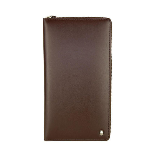 Cavalli Class Brown Leather Wallet - Arichezz.store