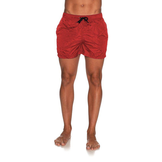 Refrigiwear Red Nylon Men Swimsuit - Arichezz.store