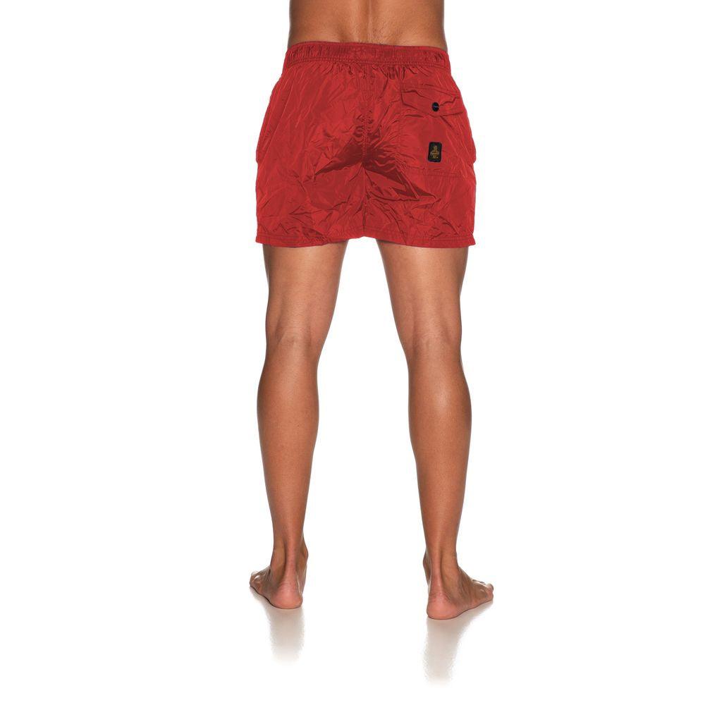 Refrigiwear Red Nylon Men Swimsuit - Arichezz.store