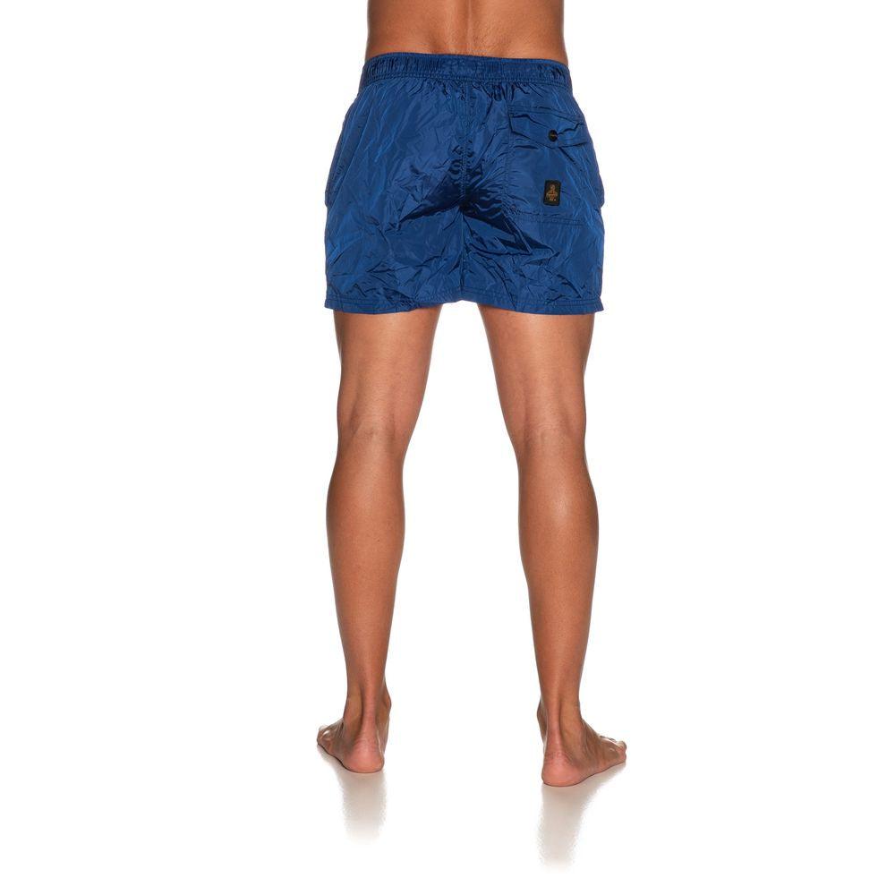 Refrigiwear Blue Nylon Men Swimsuit - Arichezz.store