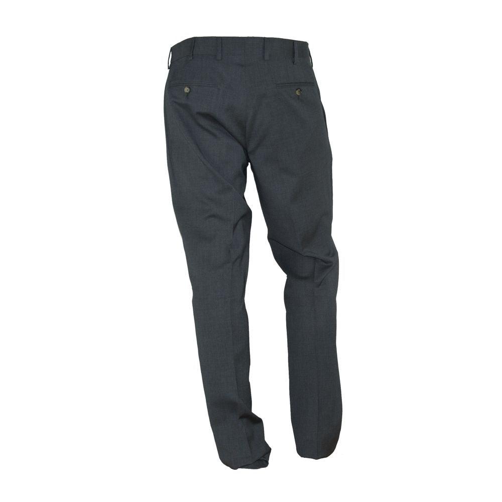 Made in Italy Elegant Italian Gray Trousers - Arichezz.store