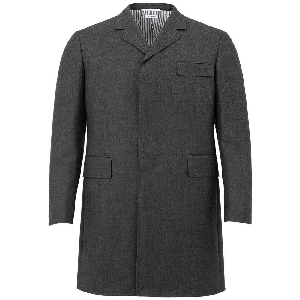 Thom Browne Classic Gray Wool Jacket - Arichezz.store