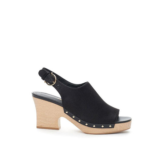 Salvatore Ferragamo Elegant Leather Black Sandals - Arichezz.store