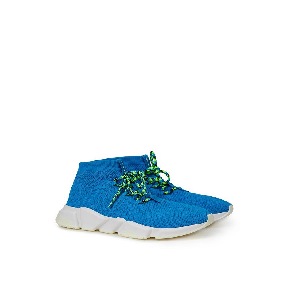 Balenciaga Exquisite Blue Cotton Sneakers for Men - Arichezz.store