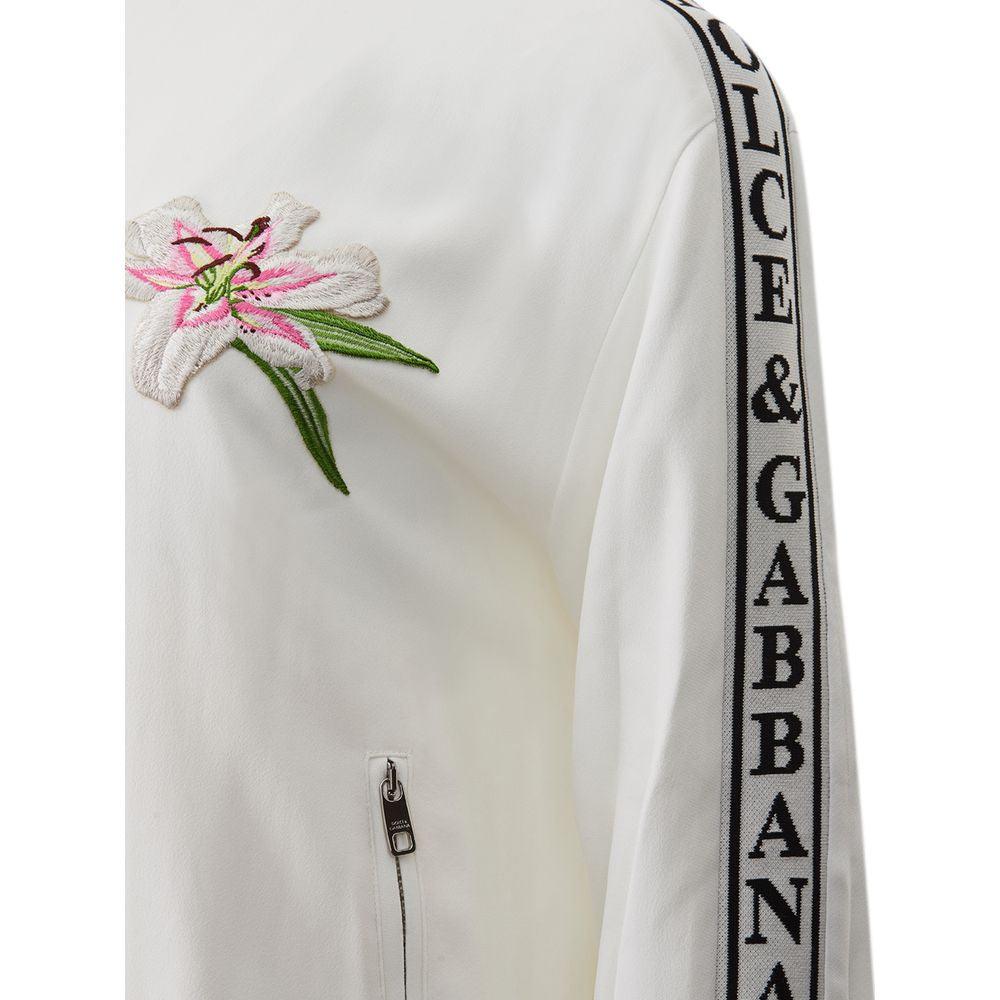 Dolce & Gabbana Elegant Cotton Knit White Sweater - Arichezz.store