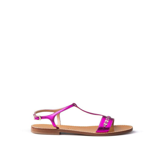 Salvatore Ferragamo Elegant Purple Summer Sandals - Arichezz.store