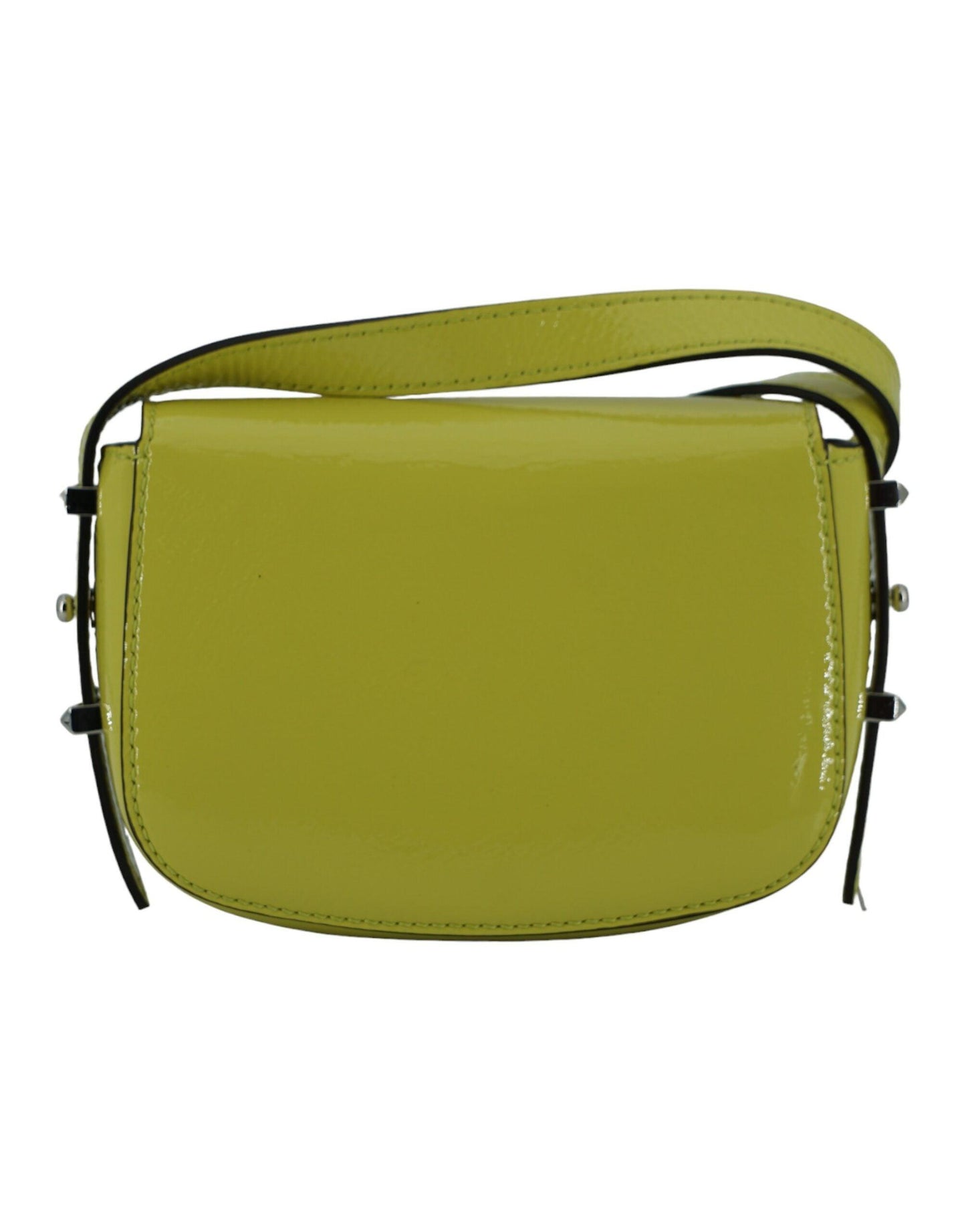 Jimmy Choo Lime Yellow Leather Small Shoulder Bag - Arichezz.store