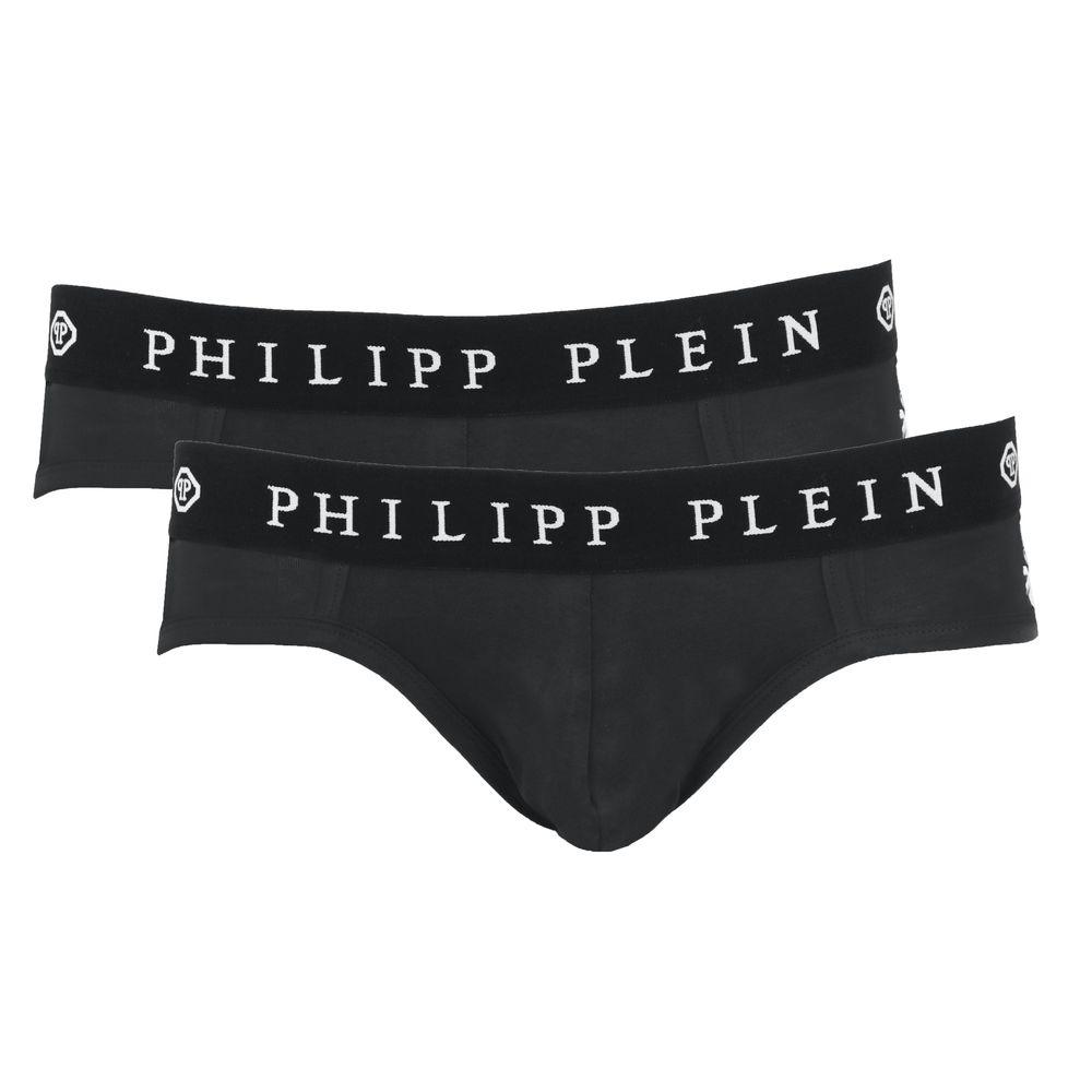 Philipp Plein Black Cotton Men Boxer Short Pack - Arichezz.store