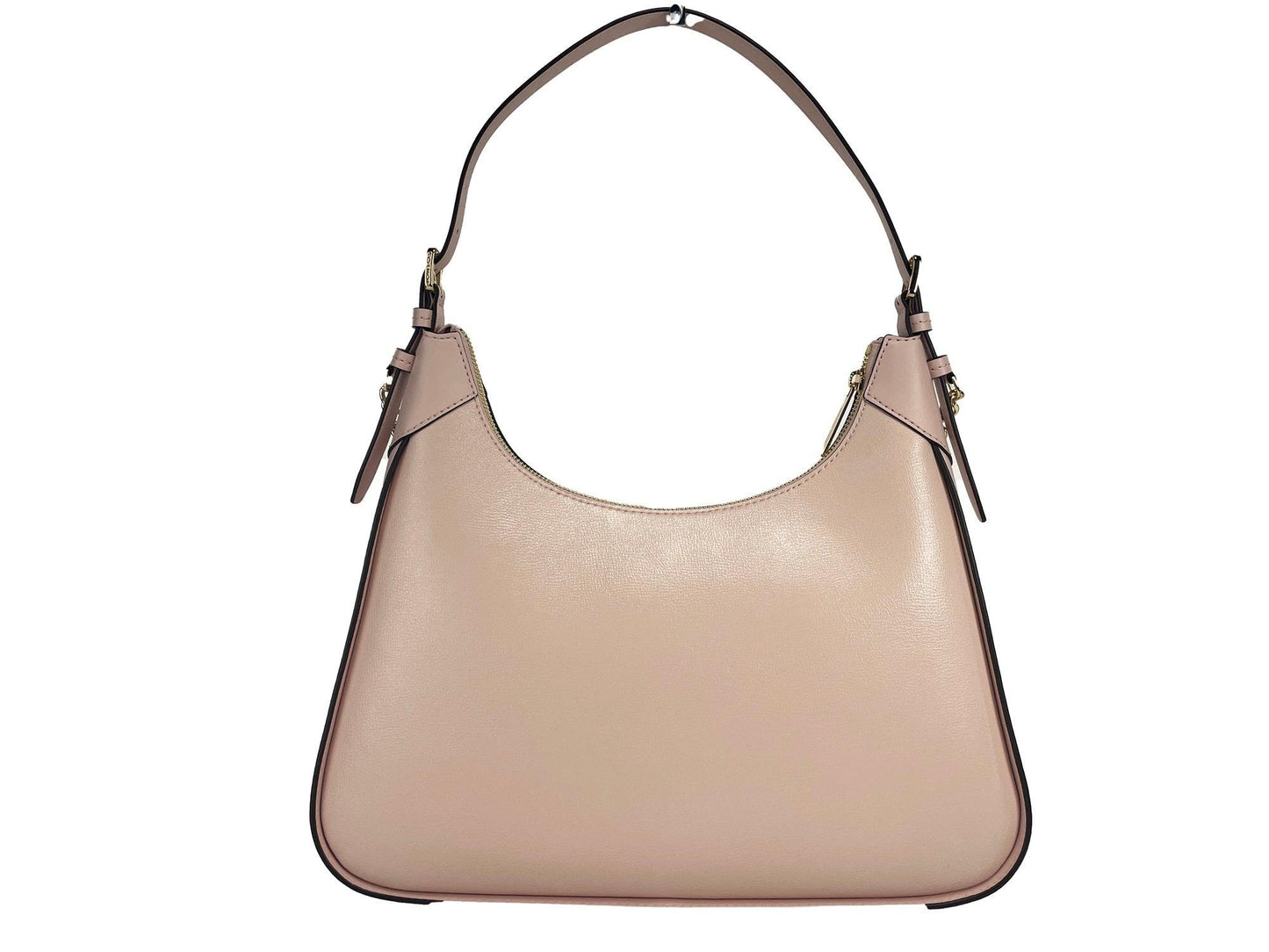 Michael Kors Wilma Large Smooth Leather Chain Shoulder Bag Purse Powder Blush - Arichezz.store